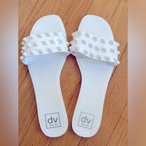 Dolce Vita studded jelly slide sandals